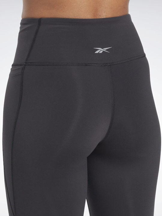 Lux Instruire Colanti de femei Cropped Colanti Talie inalta Negru