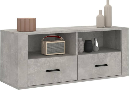TV Stand Gray 100x35x40cm