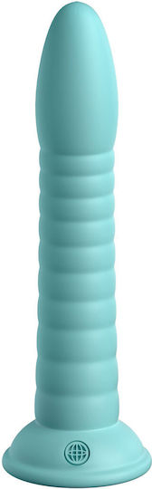 Pipedream Wild Thing Glass Dildo With Suction Cup Light Blue 18cm
