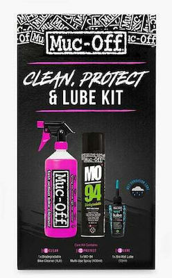 Muc-Off Clean Protect & Wet Lube Kit Bicycle Cleaner