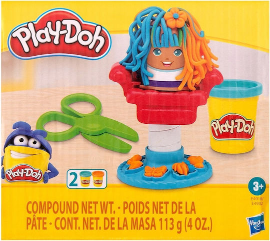 Hasbro Play-Doh Пластелин - Игра Barbershop за 3+ Години, 2бр Parrucchiere