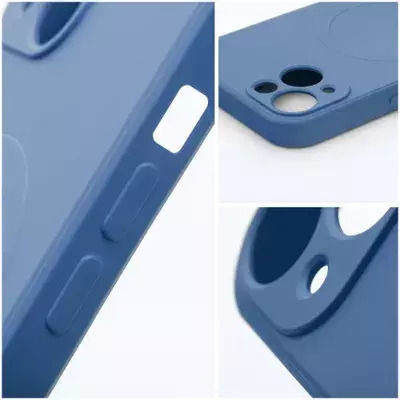 Mag Silicone Back Cover Durable Blue (iPhone 11)