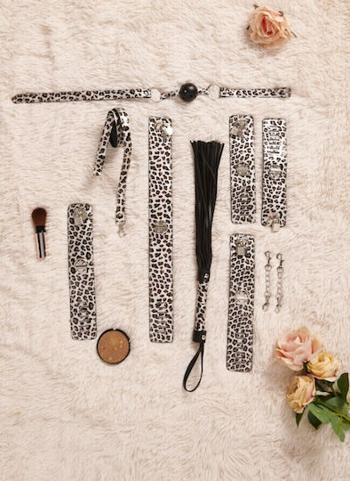 Comfort BDSM Kit Erotik Accessoires Set Silver 5Stück