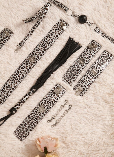 Comfort BDSM Kit Erotik Accessoires Set Silver 5Stück