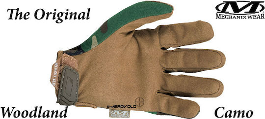 Mechanix Wear Военни Ръкавици Woodland Camo в Бежов Цвят