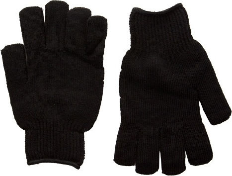 Survivors Military Gloves Knitted Military Toweling Blue in Blue Color