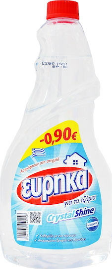 Eyrika Crystal Shine Cleaning Liquid for Windows Refill 750ml