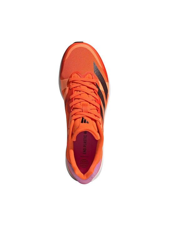 Adizero RC 4 Мъжки Спортни обувки Running Ударно Оранжево / Ядро Черно / Импулсно Люляково