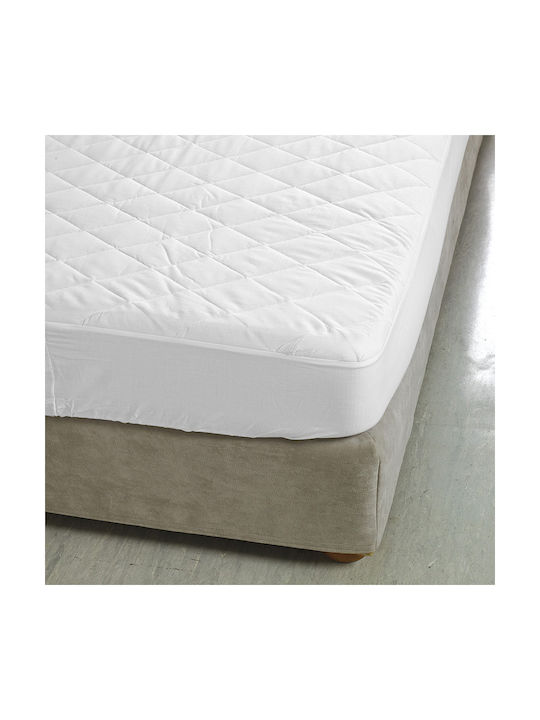 Whitegg KS02 Pillow Protector Set Quilted White 50x70cm.