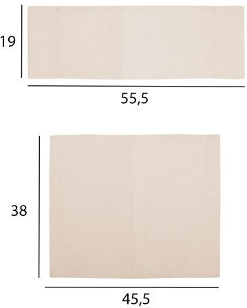 HomeMarkt Pânză pentru Scaun de Regizor Naxos Ecru 45.5x38cm. HM11252.60