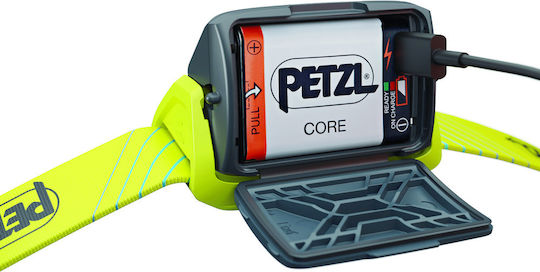 Petzl Επαναφορτιζόμενος Φακός Κεφαλής LED IPX4 με Μέγιστη Φωτεινότητα 450lm Tikka