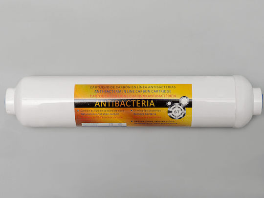 HidroWater Filtru De Apă De Schimb Osmoză Inversă Din Carbon Activat 10" In-Line 1 μm
