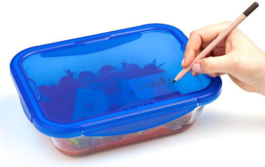 Pyrex Cook & Go Lunchbox Glas Blue Geeignet für die Mikrowelle 800ml 1Stück