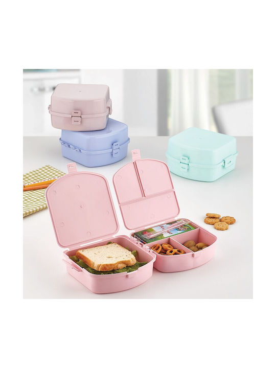 Sidirela No2 Lunchbox Kunststoff Veraman 14x14cm 1Stück