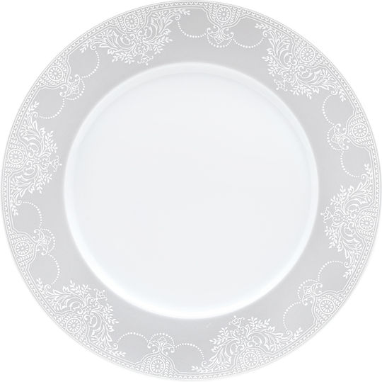 Cryspo Trio Deco Classico Geschirrset aus Porzellan Weiß 24.480.50 40Stück