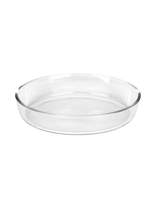 TnS Glass Oval Heat-Resistant Cookware 2400ml