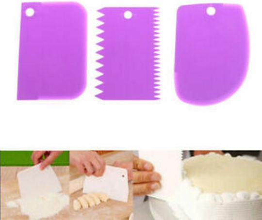 YR1828-5 Mâner de Patiserie Plastic 3buc