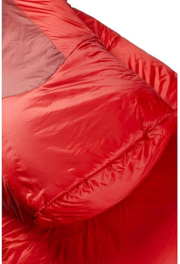 Rab Sleeping Bag Μονό 3 Εποχών Solar Eco 3 Κοκκινο