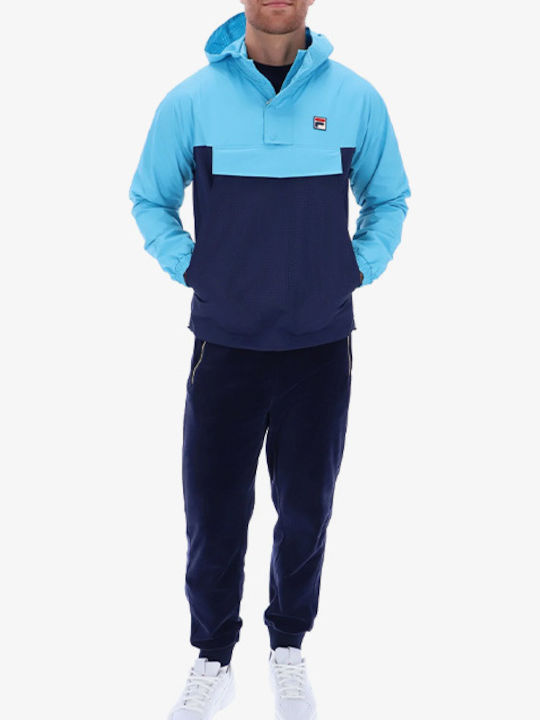 Jamie Winter Jacket Windproof Navy/aquarius