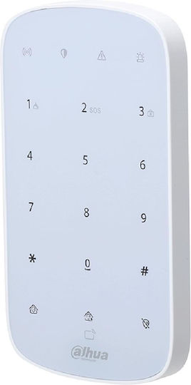 Dahua ARK30T-W2(868) Ασύρματο Πληκτρολόγιο Συναγερμού σε Λευκό Χρώμα
