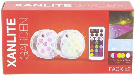 Xanlite Φωτιστικό Πισίνας με Τηλεχειριστήριο και Πολύχρωμο (RGB) Φως 429700