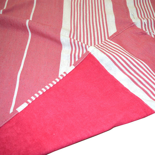 Viopros Nasia Pareo Fuchsia with Fringes 190x90cm