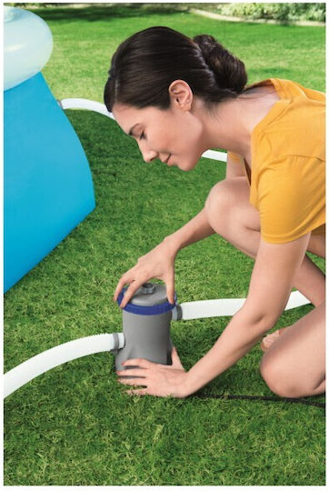 Bestway Pool Pump Flowclear Filter Single-Phase with Maximum Flow 1249 liters/hour