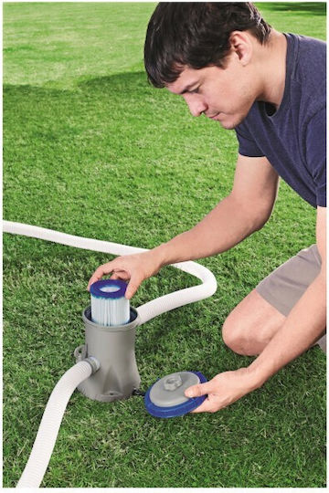 Bestway Pool Pump Flowclear Filter Single-Phase with Maximum Flow 1249 liters/hour