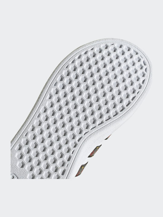 Grand Court Grand Court Mickey Kids Sneakers with Scratch White