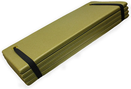 BCB Sleep Lite Foam Single Camping Sleeping Mat 180x52cm Thickness 0.8cm in Khaki color