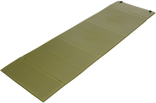 BCB Sleep Lite Foam Single Camping Sleeping Mat 180x52cm Thickness 0.8cm in Khaki color