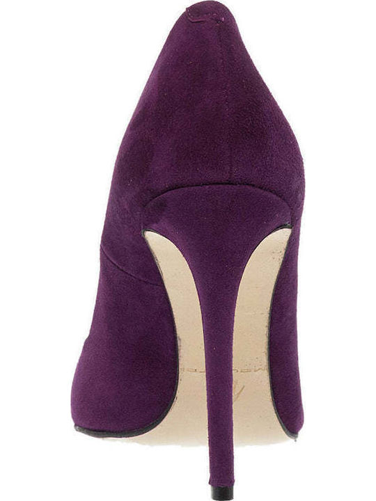 100400 Pumps mit Stiletto-Absatz Dark Purple