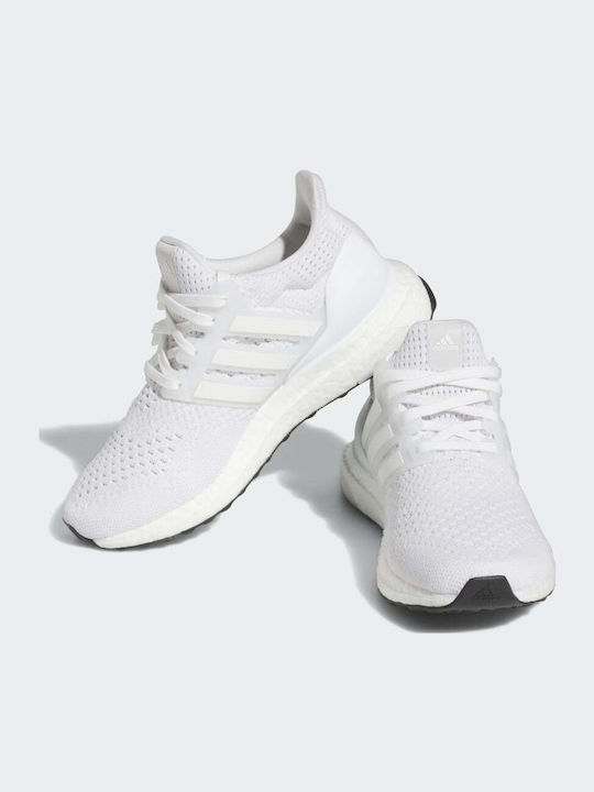 Ultraboost 1.0 Αθλητικά Παιδικά Παπούτσια Running με Κορδόνια Cloud White