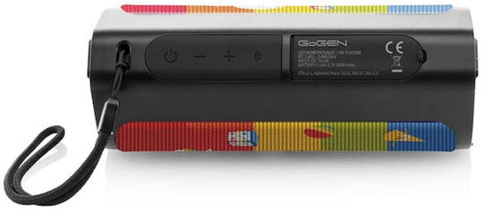 GoGEN Decko REPROVALEC Ηχείο Bluetooth 10W με Διάρκεια Μπαταρίας έως 7 ώρες Πολύχρωμο