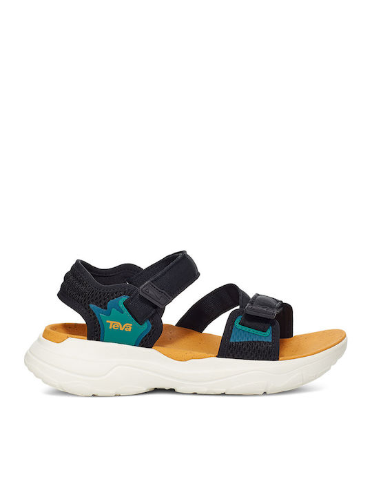 Zymic Women's Flat Sandals Sporty Black