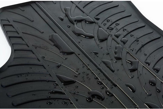 Gledring Σετ Μπροστινά και Πίσω Πατάκια 4τμχ για Kia Sorento 2002-2008 Μαύρα