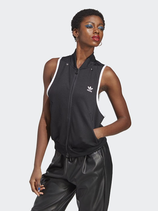 Damen Sweatshirt mit Kapuze Schwarz