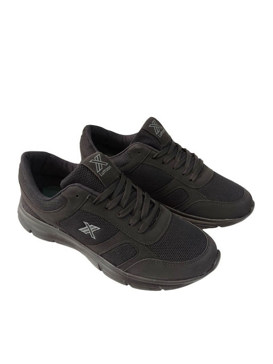 GE203 Ανδρικά Sneakers Μαύρα