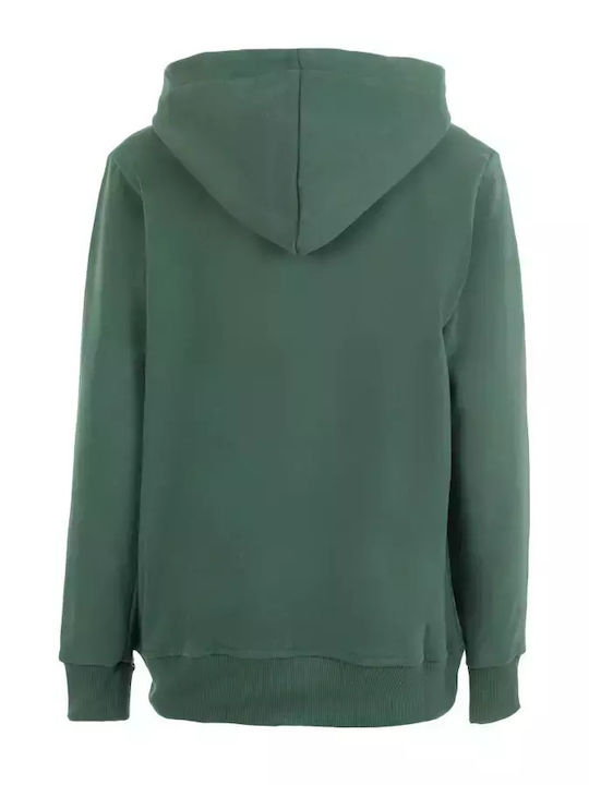 Fila Kids Sweatshirt with Hood and Pocket Green Tom