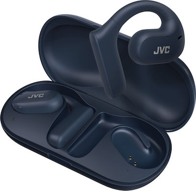 JVC NP35T In-ear / Earbud Bluetooth Handsfree Earphones with Sweat Resistance and Charging Case Blue