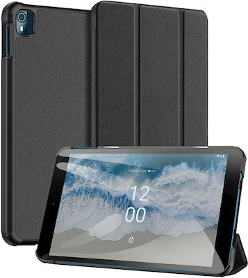 Dux Ducis Domo Flip Cover Piele artificială Negru Nokia T10