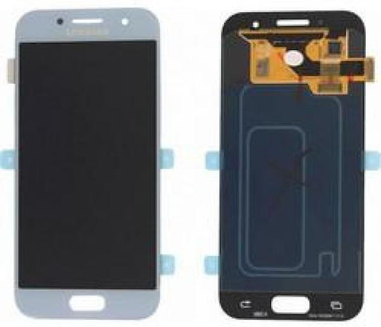 O ecran cu Mecanism Tactil pentru Galaxy A3 2017 (Albastru)