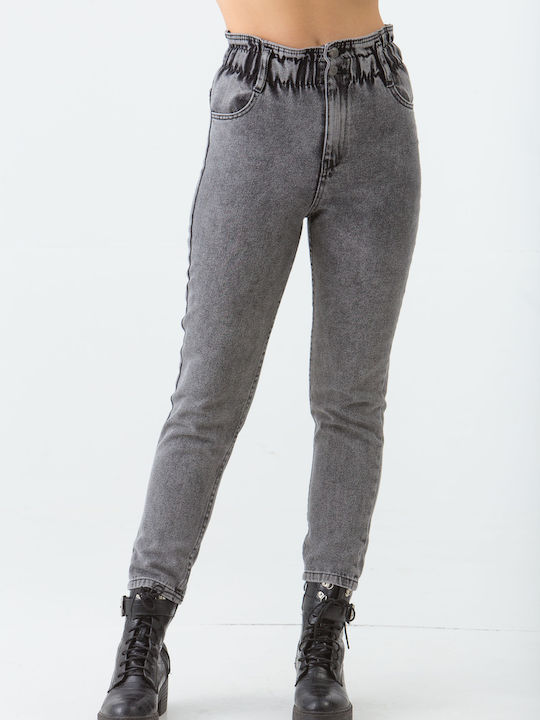 Jeans Jeans Grey High Rise Pants