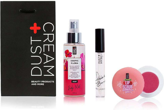 Dust+Cream Exotic Flora Skin Care Set for Moisturizing