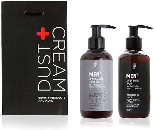 Dust+Cream με Gel Ξυρίσματος 200ml & After Shave Balm 200ml 400ml