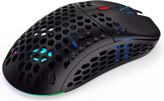 LIX Plus Drahtlos RGB Gaming Gaming Maus 19000 DPI Schwarz