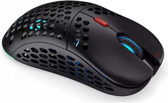 LIX Plus Drahtlos RGB Gaming Gaming Maus 19000 DPI Schwarz