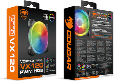 Cougar Vortex ARGB VX120 3-Pin Case Fan