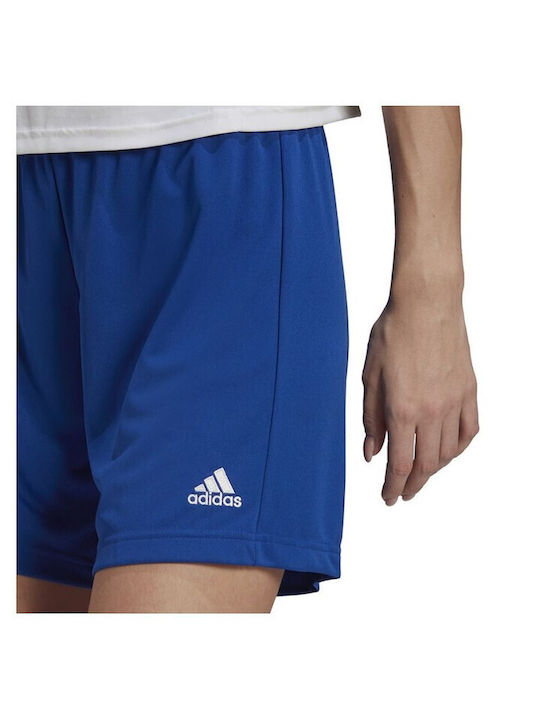 Entrada 22 Women's High-waisted Sporty Shorts Blue
