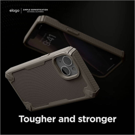 Elago Armor Back Cover Σιλικόνης Sand (iPhone 14 Plus)